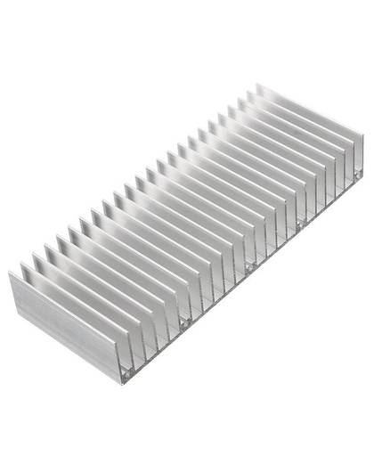 MyXL Aluminium Zilver Koellichaam Voor Elektronica Computer Elektrische Apparatuur 150x60x25mmElektrische elektrische Keramiek