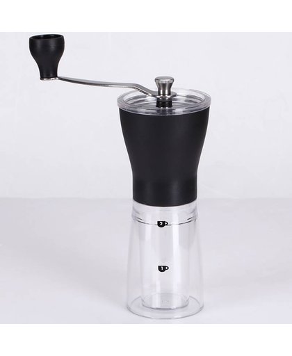 MyXL Apano Mini Draagbare Wasbaar Handkoffiemolen ABS + PC Materiaal Rvs Keramische Kern Keuken Houvast Koffiemolen   TUANSING