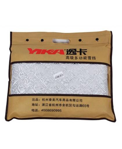 MyXL Yi ka draagbare autoruit zonnescherm auto sneeuw covers voor suv/gewone uv aluminium plus katoen voorruit sneeuw geblokkeerd   YI KA