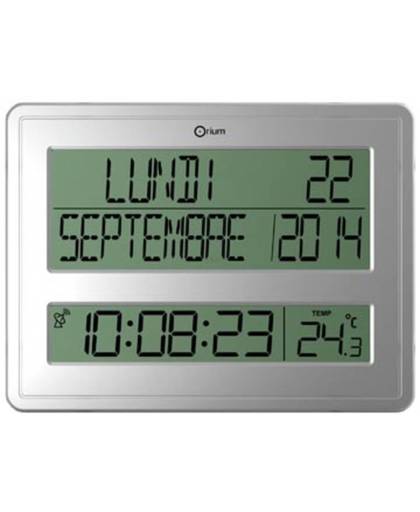 Orium Radiografisch aangestuurde digitale klok met kalender Orium