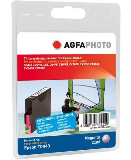 agfaphoto Origineel Agfa Photo inktpatroon magenta APET044MD Agfa Photo