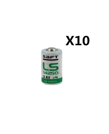 MyXL 10 stksoriginele Saft LS14250 1/2AA 3.6 V PLC industriële automatisering apparatuur CNC machine lithium batterij