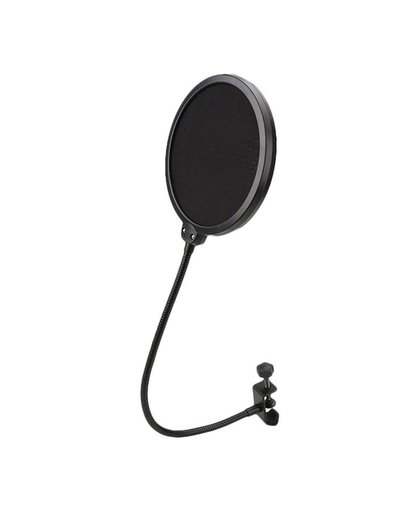 MyXL Cewaal Zwart Flexibele Studio Microfoon Voorruit Mic Pop Filter Shield Microfone Speaker microfono Accessoires