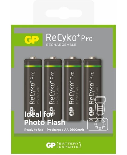 GP ReCyko+ Pro AA batterijen 2600 mAh (4)