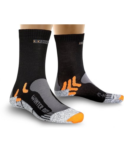 x socks X-Socks - Winter Run - Hardloopsokken - Zwart - Maat 39-41