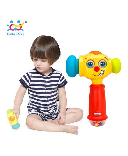 MyXL HUILE SPEELGOED 3115 Baby Speelgoed Peuter Spelen Hamer Speelgoed met muziek & Lichten Elektrische Speelgoed Verbeteren Baby&#39;s Operatie Vermogen 12 maand +
