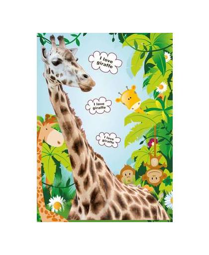 - giraffe - 50 x 130 cm - multi