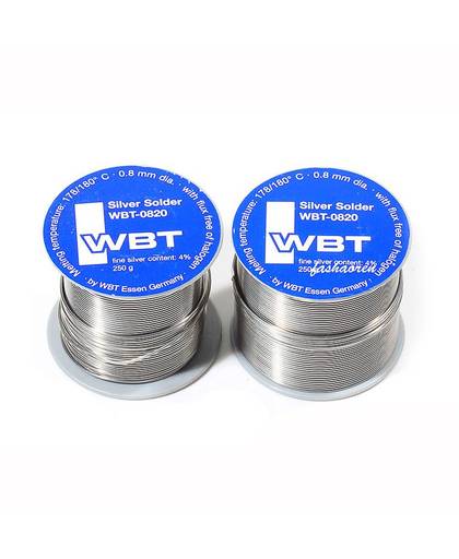 MyXL 5 Voeten VAN WBT 4% Zilver Soldeer WBT-0820 0.8mm Diameter Gemaakt in Duitsland hifi