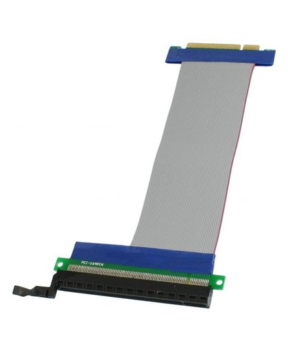 MyXL PCI Express PCI-8X 16x Slot Riser Card Flex Flexibele Verlengkabel