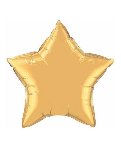 Folie ballon gouden ster 50 cm