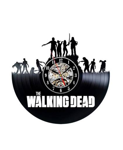 MyXL Walking Dead Thema Vinyl Klok Creatieve Ontwerp