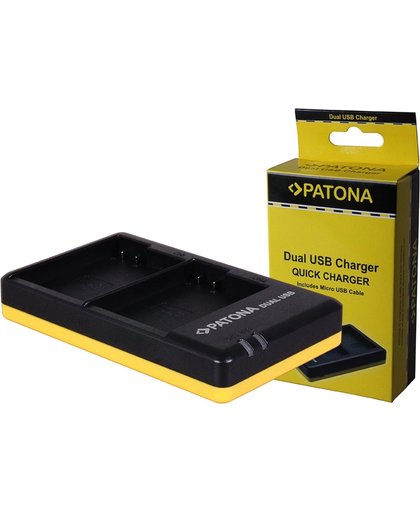 patona Nikon EN-EL15 Dual USB lader (Patona)
