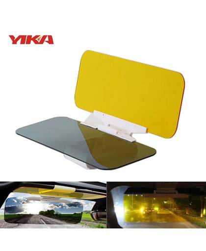 MyXL YIKAAuto Automobiel Zonneklep Uv Blok Vizier Dag & Nacht Non Glare Anti-Dazzle Zonnescherm Spiegel Bril Shield