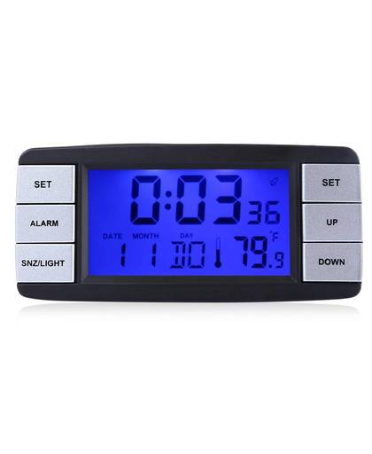 MyXL TS-BN63 Indoor Digitale LCD Display Hygrometer Thermometer Temperatuur Vochtigheid Wekker Met LED Backlight Ontwerp