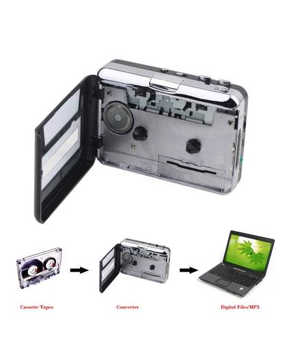 MyXL 1 set Draagbare USB Cassette Player Capture Cassette Recorder Converter Digitale Audio Muziekspeler