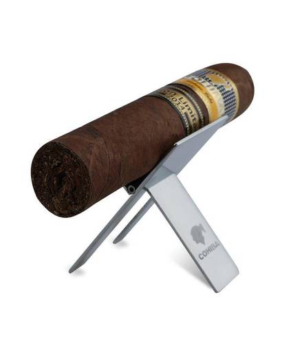 MyXL COHIBA sigaar rvs beugel speciale frame Vouwen Sigaar Display Plank Sigaar Accessoires Zilver Opvouwbare Stand Tray