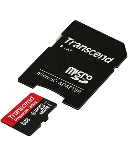 Manutan Micro SDHC/SDXC-geheugenkaart Transcend Premium