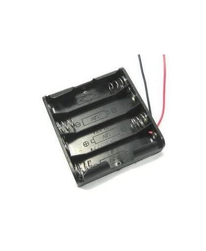 MyXL Binmer 10 stks AA Power Opslag Batterij Case Plastic Box Houder Met 4 Hoge KwaliteitSlots JUNI 20
