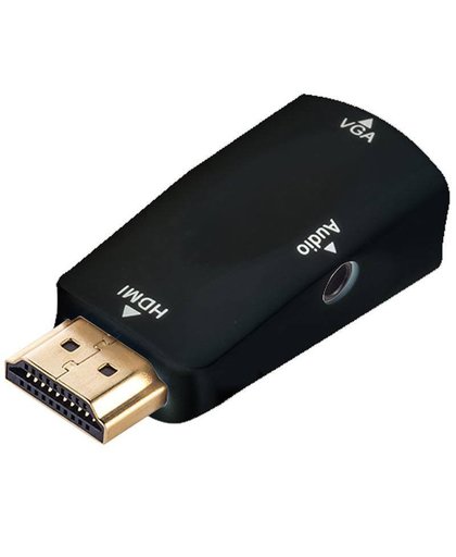 MyXL Effelon HDMI naar VGA met Audio Kabel HDMI naar VGA Adapter Man-vrouw 1080 p HDMI naar VGA Converter Voor PC/HDTV   effelon