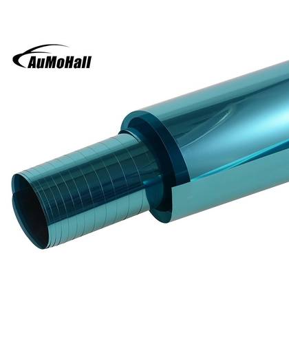 MyXL AuMoHall 0.5 m * 3 m Blauw Auto Side Raamfolies Auto Venster Verven Film   AUMOHALL