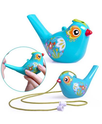 MyXL Koop Grappige Bad Speelgoed 1 ST Creatieve Simulatie Vogel Gesprekken Voeg Water Fluitje Kinderen Baby Zwemmen Speelgoed Willekeurige Levering