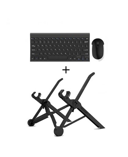 MyXL opvouwbare laptop lapdesk hoogte verstelbare met zwart voor laptop notebook pc, ergonomische opvouwbare laptop houder   NEXSTAND