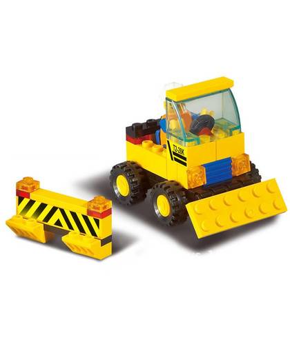 MyXL Collectie 93 stks/set DIY Bouwstenen Speelgoed Bouwvoertuigen Action Figure Speelgoed Kinderen Puzzel Educatief Truck Speelgoed