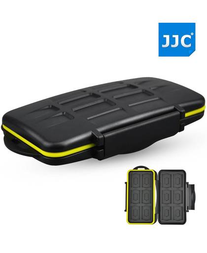 MyXL JJC waterbestendig Schokbestendig SD Kaarthouder Opslag Camera Geheugenkaart Tas Case Protector Cover Voor 12 SD + 12 Micro Sd-kaarten