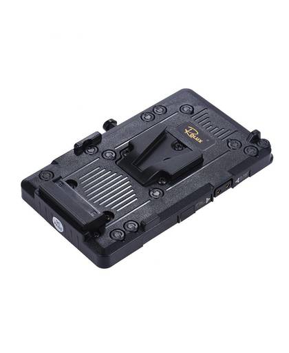 MyXL Andoer RL-IS2 V-mount V-lock DIY Voeding Batterij Plaat voor Sony BMCC BMPCC Camcorder Monitor LED Video Licht