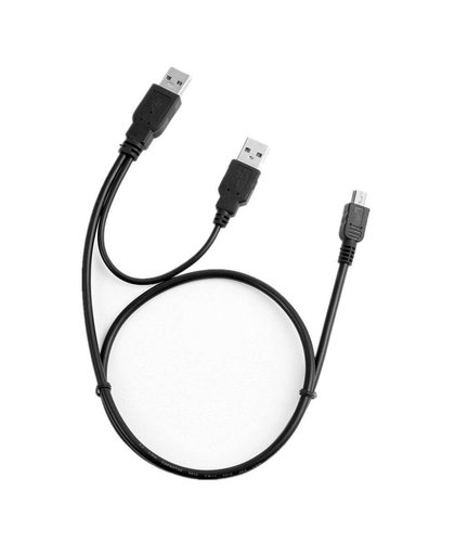MyXL USB Charger + Data SYNC Y Kabel Koord Lood Voor Iomega 2.5 &quot;Draagbare Harde Schijf Schijf