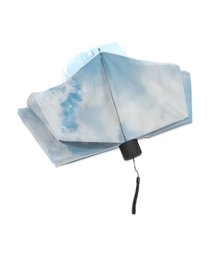 MyXL Creatieve Luxe Mode Drie Vouwen Mannen Paraplu Sky Kazbrella Winddicht Zon Regen Vrouwen Paraplu Accepteren Maat Ontwerp