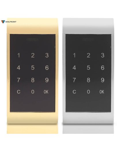 MyXL Touch Toetsenbord Lock Wachtwoord Sleutel Toegang Lock Digitale Elektronische Beveiliging Kabinet Coded Locker Duurzaam Groothandel   WALFRONT