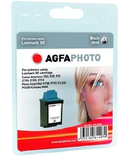 agfaphoto Origineel Agfa Photo inktpatroon zwart APL50B Agfa Photo