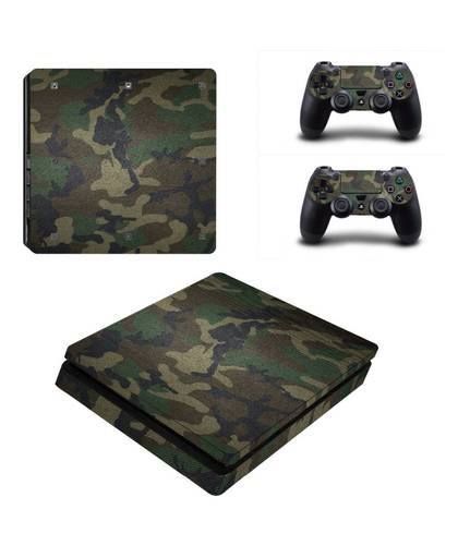 MyXL PS4 Skins 1 stuk in kleur Camouflage en 2 Controller Skins