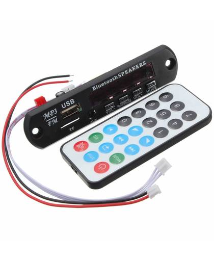 MyXL Aankomst Auto Handsfree Bluetooth MP3 WMA Decoder Board 12 V Draadloze Audio Module USB TF Radio Remote Decodering Board Module
