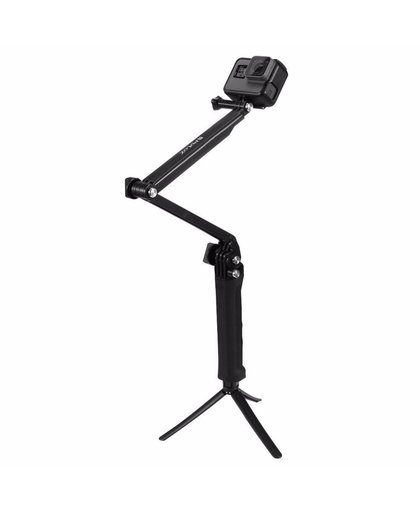 MyXL Puluz 3 Manier Drijvende Handvat Grip Statief Mount Selfie Stick voor Go pro Hero 5/4/3 xiaomi yi sj4000 5000 sony actie cam