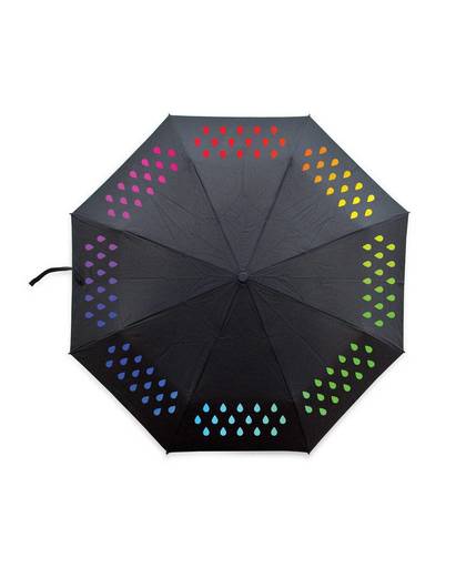 MyXL Creatieve 1 stks Colour Changing Paraplu gradiënt Regenboog Novelty pocket paraplu rain vrouwen parasol dames reverse paraplu