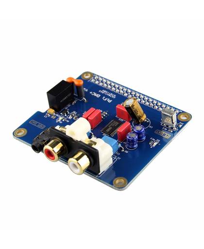 MyXL Digital Audio Card voor Raspberry Pi 2B/B+/A+ (PiFi, HiFi, DAC+)