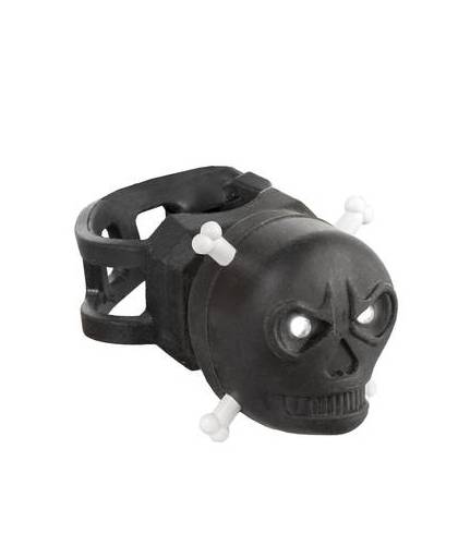 Ventura Mini Licht Skull Zwart Met 2 Witte Leds