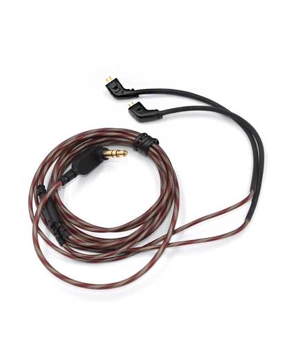 MyXL KZ ZST/ZST Pro Gewijd Kabel 0.75mm 2-Pin Upgraded Kabel Vervangen kabel 2 PIN Upgrade Kabel Waarden Voor KZ ZST/ZST Pro Met MIC