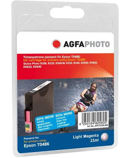 agfaphoto Origineel Agfa Photo inktpatroon licht magenta APET048LMD Agfa Photo