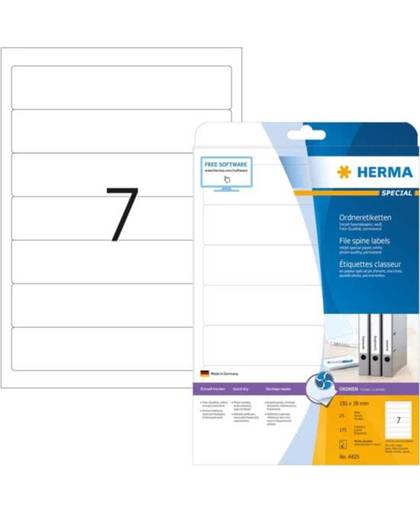 HERMA 4825 printeretiket Wit Zelfklevend printerlabel