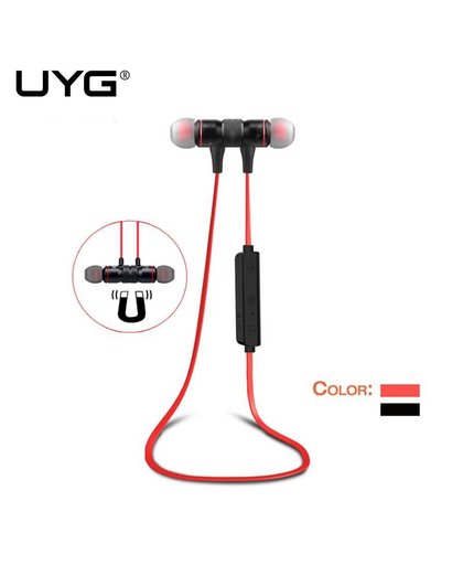 MyXL UYG M9 Bluetooth Oortelefoon Sport stereo muziek draadloze koptelefoon en koptelefoon bluetooth hoofdtelefoon met Microfoon voor telefoon