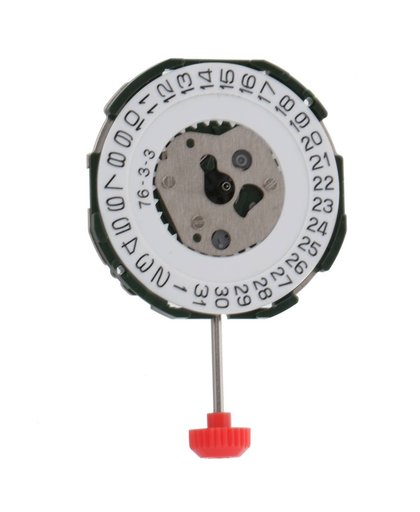 MyXL Duurzaam Metalen Quartz Horloge Uurwerk met datum Batterij Inbegrepen Vervang voor MIYOTA 2035 DIY Horloge Klok Deel Accessoire Home Decor
