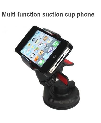MyXL Dashboard voorruit smart telefoon auto 360-degree roterende zuignap houder multifunctionele mobiele telefoon beugel zwart beugel