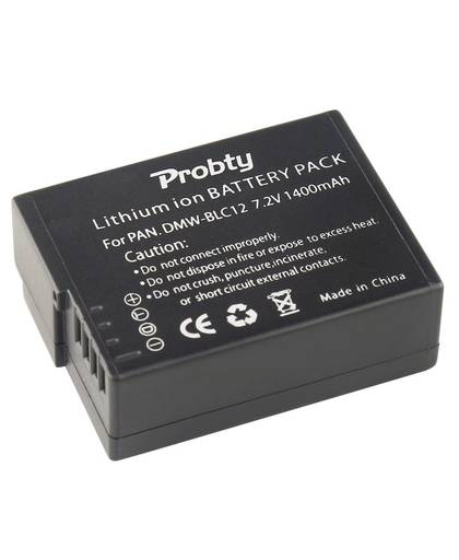 MyXL Probty 2 stks DMW-BLC12 DMW BLC12PP BLC12E BP-DC12 Batterij voor Panasonic DMC GH2 G7 G6 G5 DMC-GH2 V-LUX4 FZ200 FZ1000