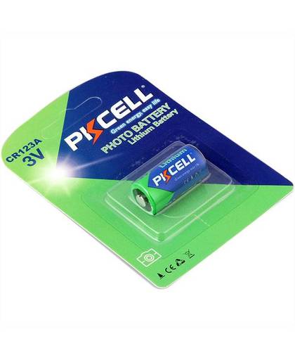 MyXL 6 stks pkcell cr123a 3 v lithium batteria batterij cr123 cr 123 123a cr17345 16340 2/3a 1500 mah 3 volt camera foto batterijen
