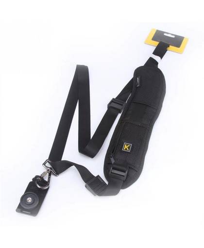 MyXL Single Schouder Sling Belt Strap Quick Rapid K Brief/Foto door hand snelle schutter decompressie strap voor DSLR Digitale SLR Camera