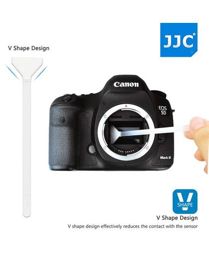 MyXL JJC CL-F24 K 24mm CCD CMOS Sensor Cleaner Wattenstaafjes Kit 12 stks voor Canon Nikon Sony Pentax Full Frame camera