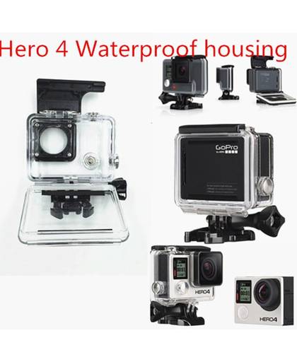 MyXL Go Pro Accessoires Waterdichte Behuizing Standaard Onderwater Waterdichte Beschermhoes Voor Gopro hero 4 HD Camera
